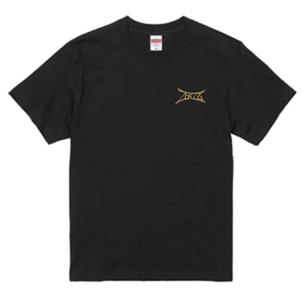 ZEAZZI street BIG LOGO BLACK T-shirt